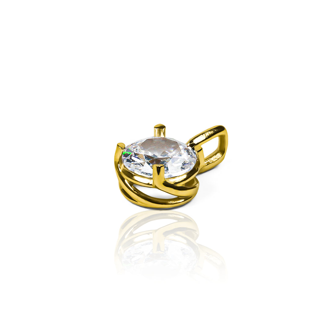Dije Silent Spin Round II, en oro 18K de Joyería Caracas, cuenta con certificado de calidad y garantía para toda la vida.
