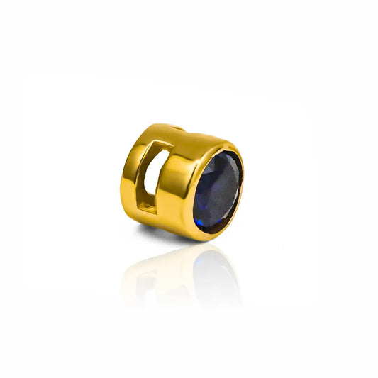 Dije Pasante Biselado #4.0, fabricado en Oro 18K por Joyería Caracas, cuenta con certificado de calidad y garantía de por vida.