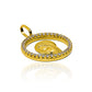 Dije rostro virgen I, fabricado en Oro 18K por Joyería Caracas, cuenta con garantía de calidad y durabilidad de por vida.