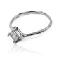 Anillo de compromiso dual love II. Diseñado en Joyería Caracas, este anillo de oro de 18k viene con un certificado de calidad y garantía para toda la vida.