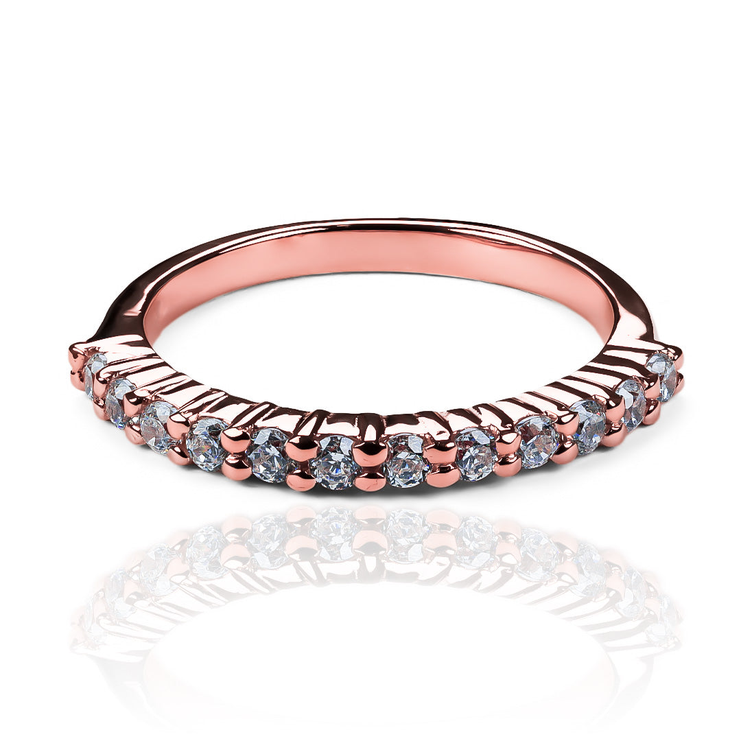 Anillo de compromiso duo aglove JC. Hecho con oro 18k en Joyería Caracas de la más alta calidad y con un certificado de calidad y garantía para toda la vida.