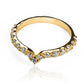  nuestra elegante joyería caracas, un anillo de compromiso duo con corazón enamorado en oro 18 k. Cuenta con un certificado de calidad y garantía de por vida