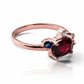 Anillo Trilogy, hecho de oro 18k con certificado de calidad y garantía de por vida, esta Joyería Caracas es una elección sofisticada y exclusiva para un momento tan especial.