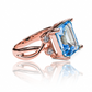 Anillo Emerald Heart ring, hecho de oro 18k con certificado de calidad y garantía de por vida, esta Joyería Caracas es una elección sofisticada y exclusiva para un momento tan especial.