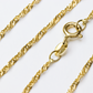 Cadena Singapur M45 es una elegante joya de la prestigiosa Joyería Caracas. Hecho de oro 18k de la más alta calidad, esta cadena es una inversión que durará toda la vida. Con garantía de por vida.