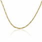 Cadena mini cubana 3x1 SE45. Hecha con oro 18k y con la garantía de por vida, esta joya de Joyería Caracas es la adición perfecta a tu colección de accesorios exclusivos.