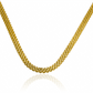 Cadena Bismarck esterilla ML 60 en oro de 18k de la Joyería Caracas es una pieza de alta calidad y elegancia.