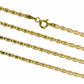 Cadena Escalera espejo diamantada M 40 es el complemento perfecto para añadir elegancia y brillo a tu atuendo. Hecha en oro de 18k por la reconocida Joyería Caracas, cuenta con garantía de por vida. 