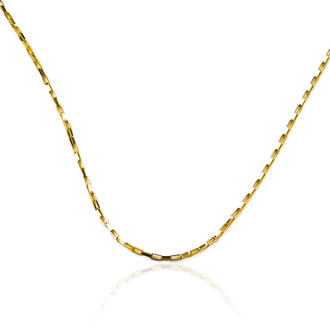 Cadena Franco S 40I en oro de 18K de la Joyería Caracas es una pieza de alta calidad y elegancia. Cuenta con garantía de por vida. 