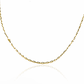 Cadena veneciana longata M50 es una joya de alta calidad de nuestra exclusiva Joyería Caracas. Hecha con oro 18k, esta cadena es garantía de vida.