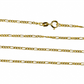 Cadena Cubana 3x1 E40 de la Joyería Caracas. Hecha de oro de 18, cuenta con garantía de por vida. 