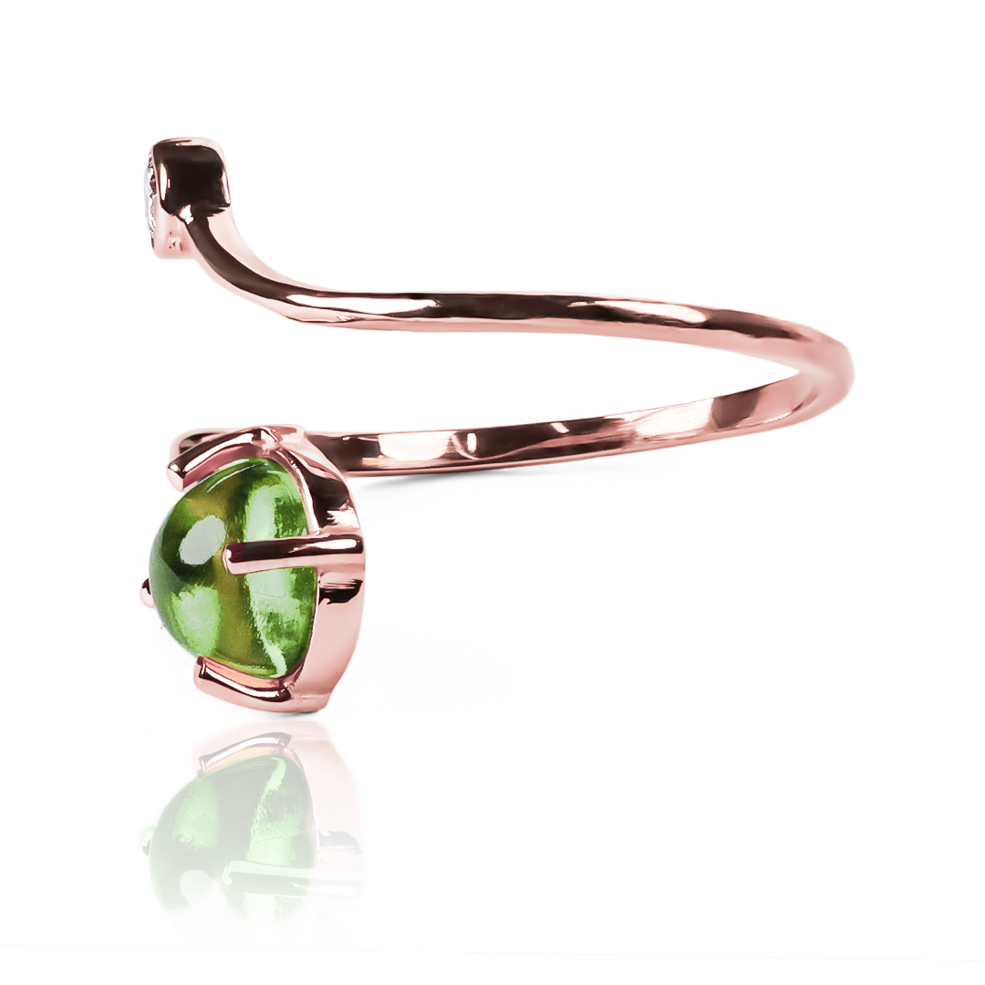 Anillo Tears of the amazon, hecho de oro 18k con certificado de calidad y garantía de por vida, esta Joyería Caracas es una elección sofisticada y exclusiva.