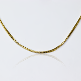 Joyería Caracas de lujo con nuestra cadena estilo Venecia 50 SM. Hecha a mano con oro 18k y garantizada de por vida.