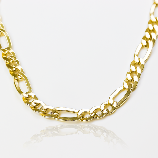 Cadena cubana 3x1 M60 de Joyería Caracas es una pieza de oro de 18k, cuenta con garantía de por vida. 