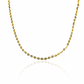 Cadena Classic S40 es una cadena de Joyería Caracas en oro de 18k. Con su diseño clásico y elegante, esta cadena resalta la belleza y sofisticación de cualquier atuendo. Hecha con materiales de alta calidad, es duradera y resistente.