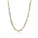 Cadena Clip art 50cm en oro de 18k de la Joyería Caracas, cuenta con garantía de por vida.