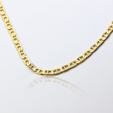 Cadena Escalera E45, fabricado en oro 18k por Joyería Caracas, cuenta con certificado de calidad y garantía de por vida.