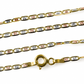 Cadena Escalera 3 oros S45 de oro de 18K de la Joyería Caracas ofrece un estilo elegante con su diseño de cadena en tres tonos de oro, cuenta con garantía de por vida. 