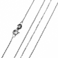 Cadena mini eslabón seguido white XS 50 I de Joyería Caracas está delicadamente elaborada en oro 18k, garantizando su calidad y durabilidad de por vida.