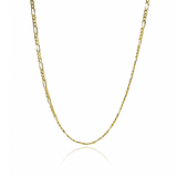 Cadena Cubana 3x1 S40 P de Joyería Caracas. Fabricada en oro de 18k, cuenta con garantía de por vida. 