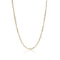 Cadena clip de 50cm oro 18k de Joyería Caracas, una expresión sublime de elegancia y estilo. Cuenta de garantía de por vida. 