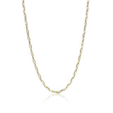 Cadena clip de 50cm oro 18k de Joyería Caracas, una expresión sublime de elegancia y estilo. Cuenta de garantía de por vida. 