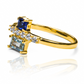 Anillo Sapphire Tower, hecho de oro 18k con certificado de calidad y garantía de por vida, esta Joyería Caracas es una elección sofisticada y exclusiva para un momento tan especial.