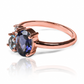 Anillo Purple sky plus topaz, hecho de oro 18k con certificado de calidad y garantía de por vida, esta Joyería Caracas es una elección sofisticada y exclusiva para un momento tan especial.