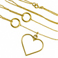 Gargantilla Corazón I, fabricada en oro 18K por Joyería Caracas, cuenta con un certificado de calidad y garantía para toda la vida.