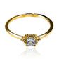 Anillo de compromiso Grape Inspiration de Joyería Caracas en oro 18k viene con un certificado de calidad y garantía de por vida.
