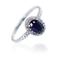 Anillo de compromiso Lady Classic S. Hecho a mano en Joyería Caracas en oro de 18k viene con certificado de calidad y garantía de por vida.
