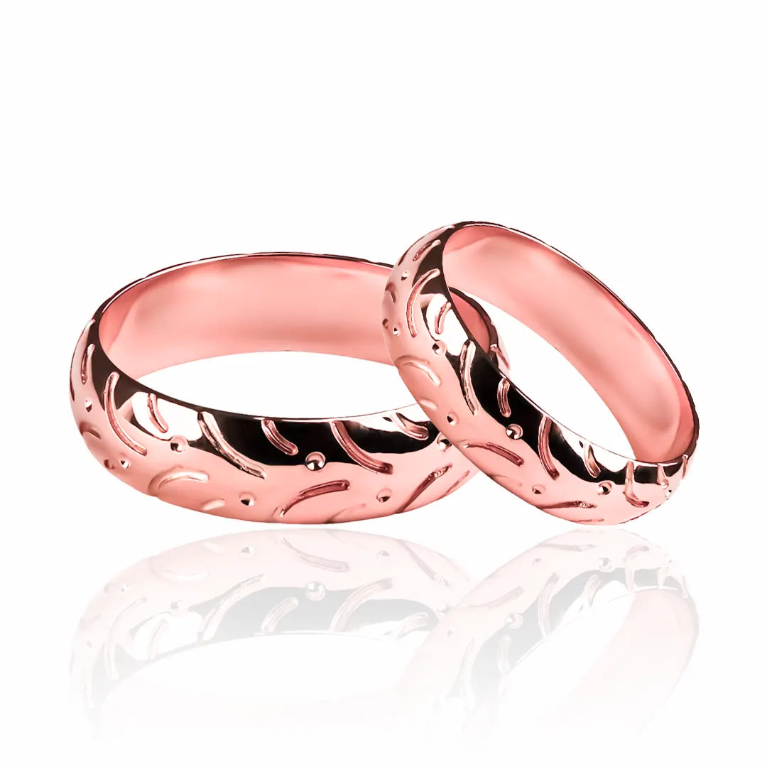 Argollas de matrimonio Moto Lover, fabricados en oro 18 quilates, cada argolla cuenta con certificado de calidad y garantía de por vida.