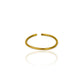 Piercing Aro II, fabricado en oro 18K por Joyería Caracas, cuenta con certificado de calidad y garantía de por vida.