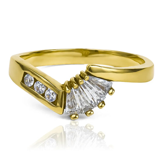 Anillo Pisargolla Lady de Joyería Caracas, elaborado con oro 18k y con garantía para toda la vida.
