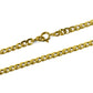Pulsera cubana seguida XS fabricada en oro 18k por Joyería Caracas, cuenta con garantía de por vida.