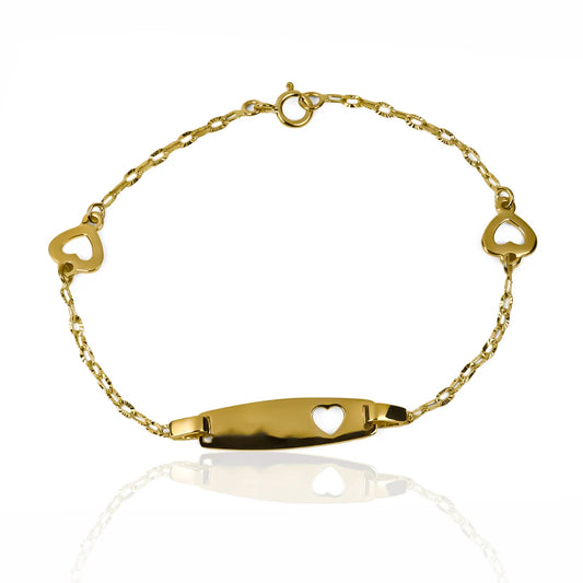 Pulsera Corazón calado corazón I