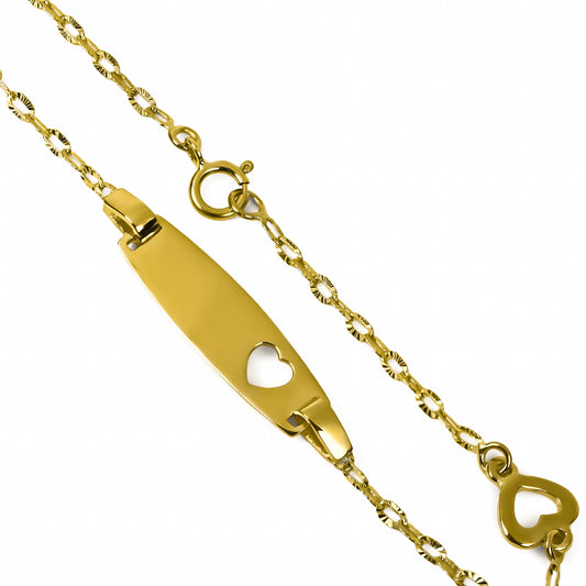 Pulsera Corazón calado corazón I