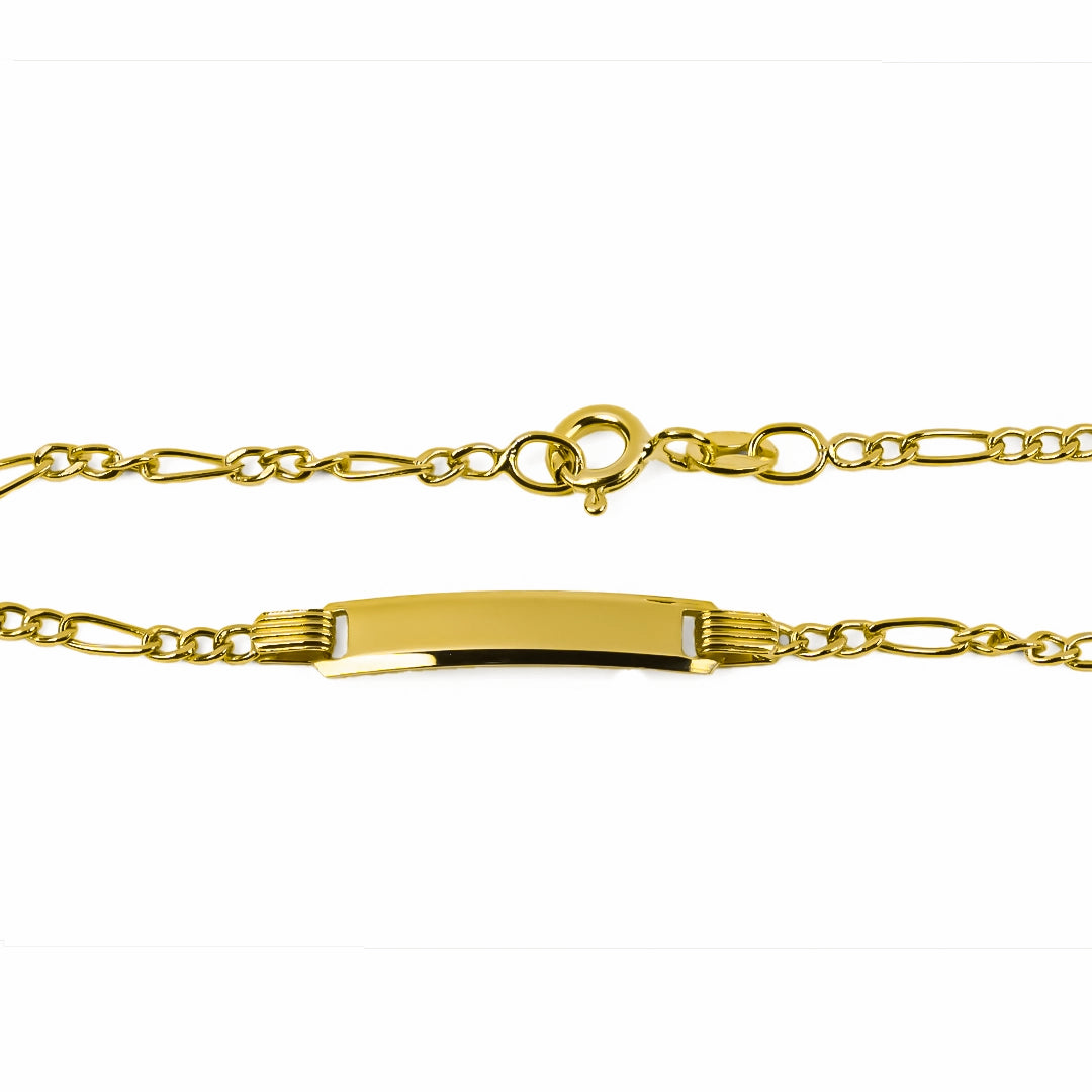 Pulsera Esclava plana cubana 3x1 I