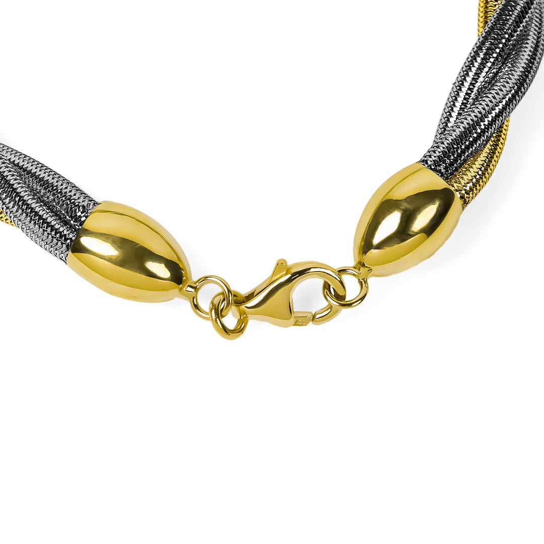 Pulsera Resorte Bicolor