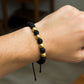 Pulsera Esferas facetadas #8 x 4