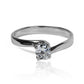 Anillo de Compromiso San Marteen, en oro 18k de Joyería Caracas, este anillo viene con certificado de calidad y garantía de por vida.