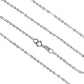 Cadena Classic S45 white, fabricado en oro 18k por Joyería Caracas, cuenta con un certificado de calidad y garantía de por vida.