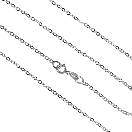 Cadena Classic S45 white, fabricado en oro 18k por Joyería Caracas, cuenta con un certificado de calidad y garantía de por vida.