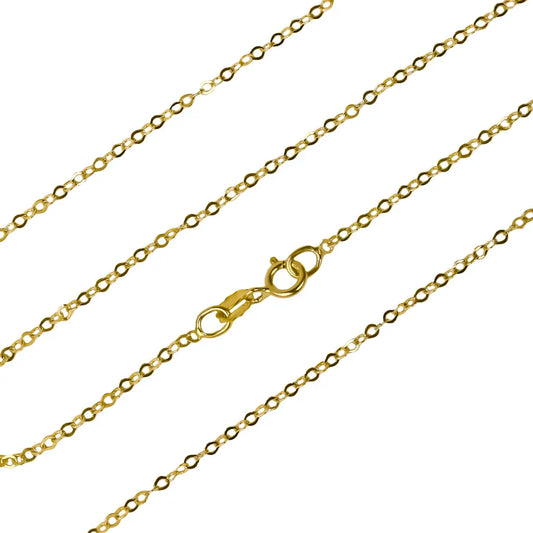 Cadena super skinny ghost 50. Hecha en Joyería Caracas con oro 18k de calidad, esta pieza es una garantía para toda la vida.